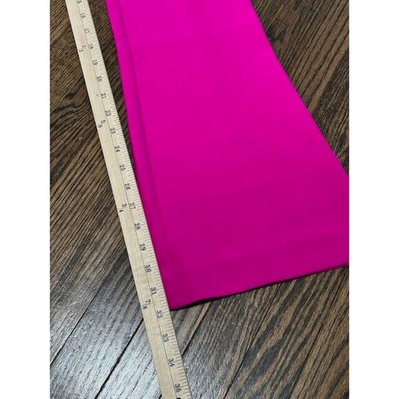 Generation Love Lucca Crepe Pants High Rise Flared Leg Retro Hot Pink Size 4 NEW - Picture 4 of 12
